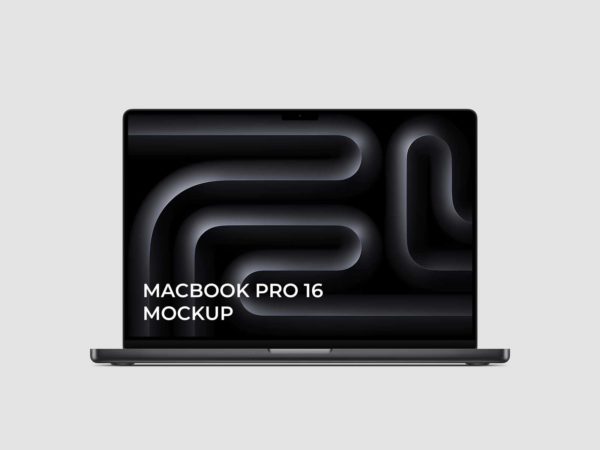 Free MacBook Pro 16 Mockup