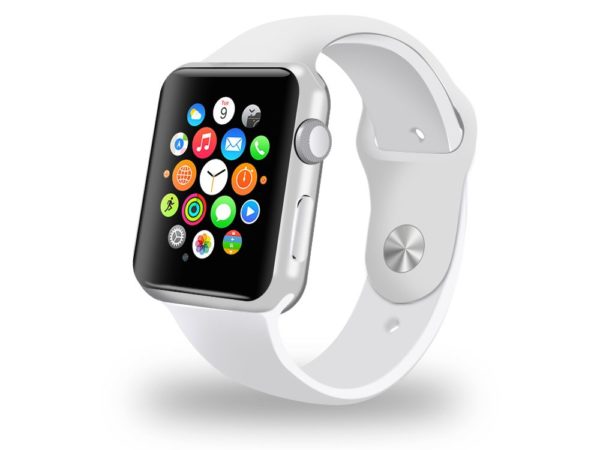 White Apple Watch Mockup