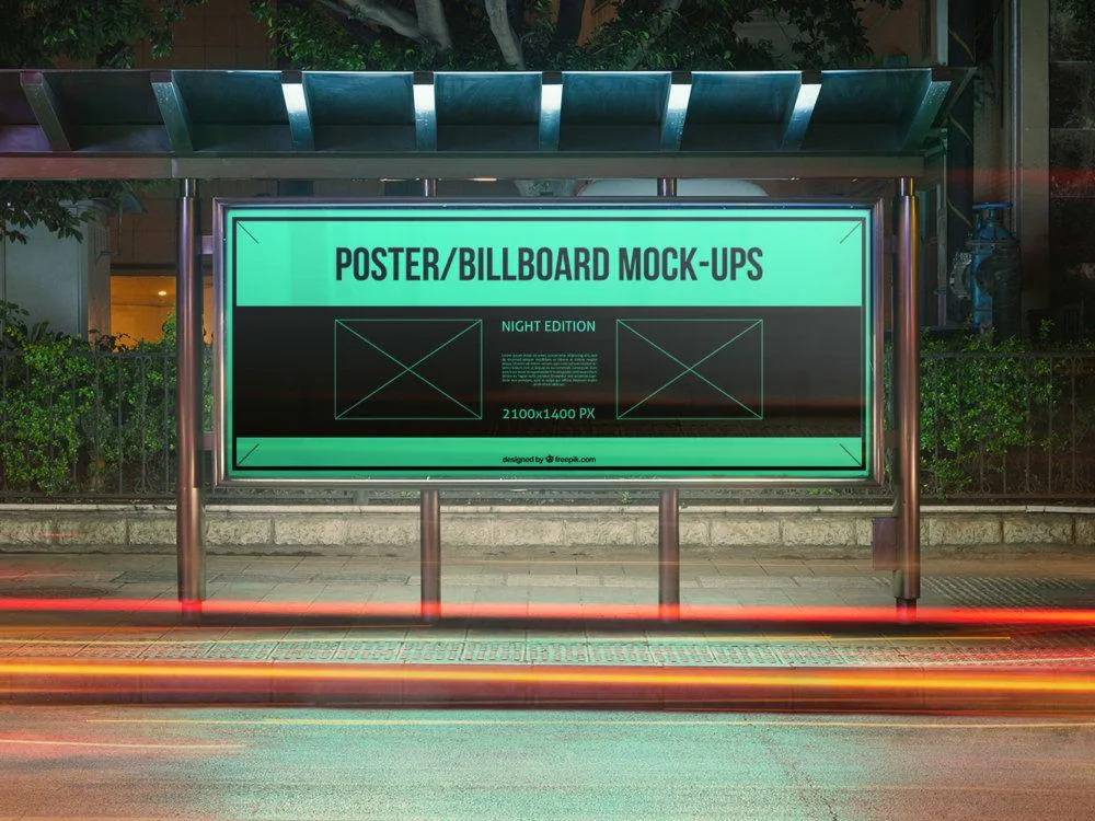10 Urban Poster Billboard MockUps