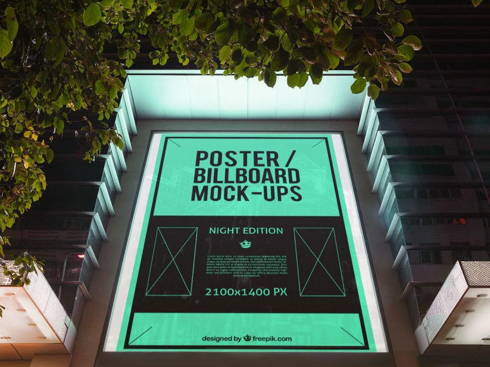 10 Urban Poster Billboard MockUps