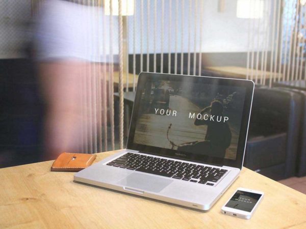 Free MacBook Pro mockup download