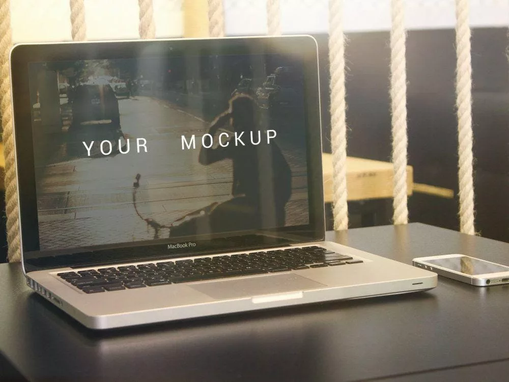 Free MacBook Pro mockup