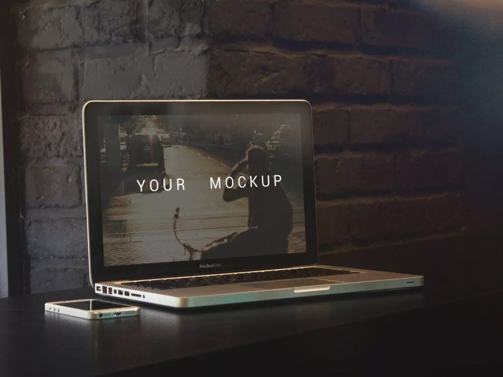 Free MacBook Pro mockup