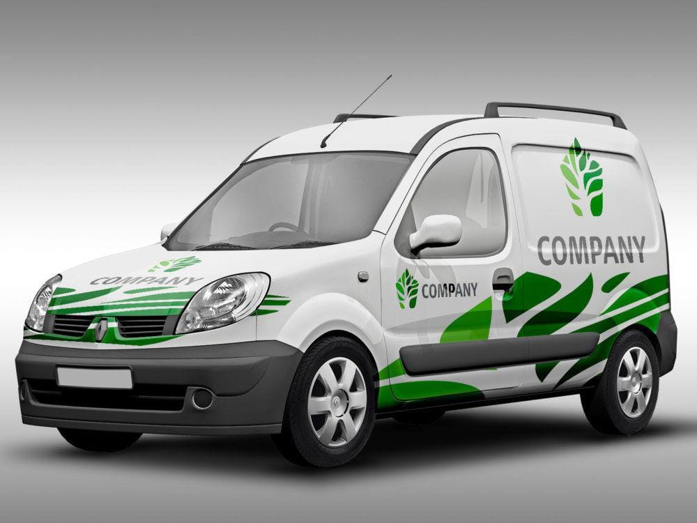 Car Branding Mockup