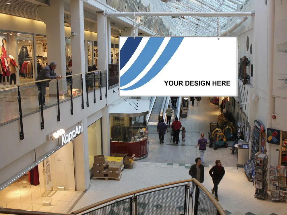 Realistic Impressive Advertising Poster Mockup Design
