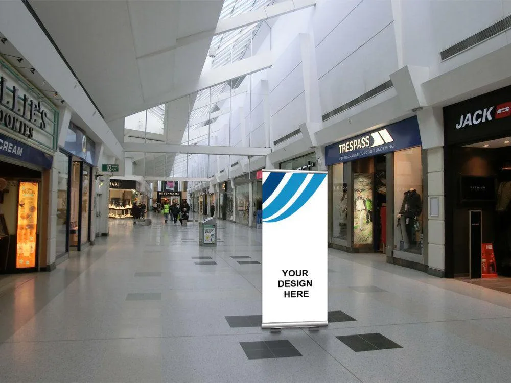 Realistic Impressive Advertising Poster Mockup Design