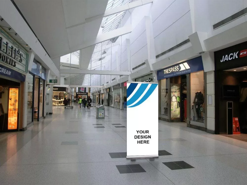 Realistic Impressive Advertising Poster Mockup Design