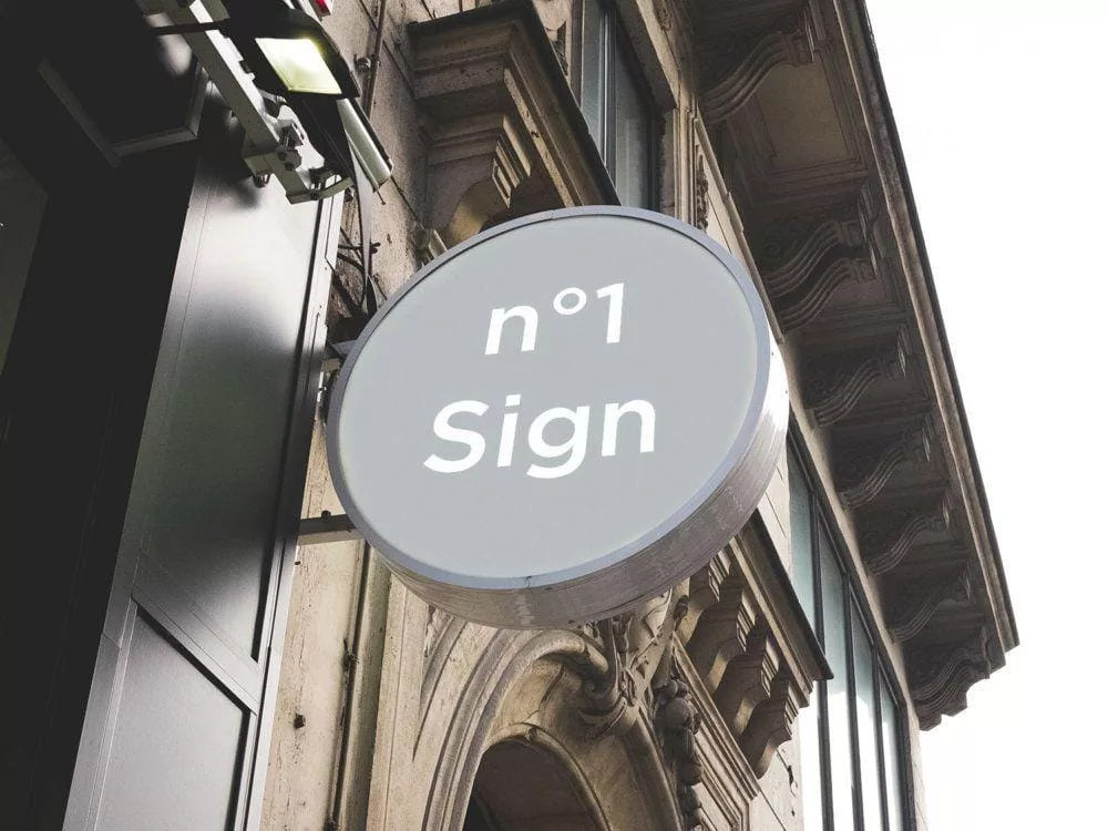 5 Signs and Facades MockUps