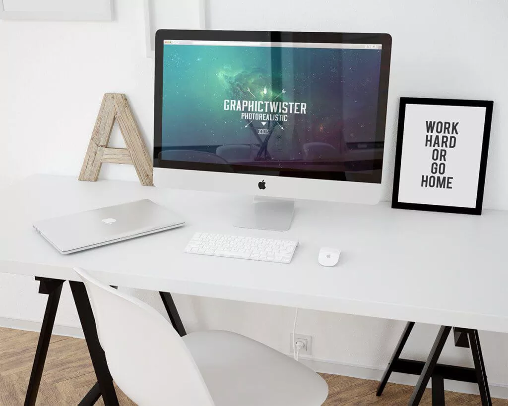 Workspace Mockup Template Free Mockup
