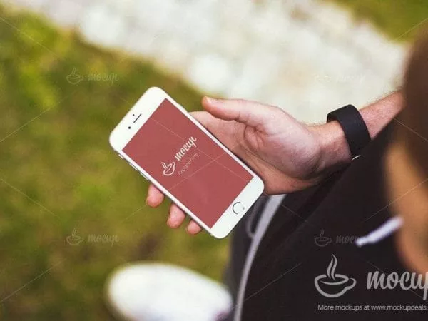 iphone-6-central-park-grass-free-psd-mockup