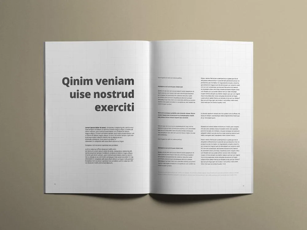 A4 Brochure Mockups
