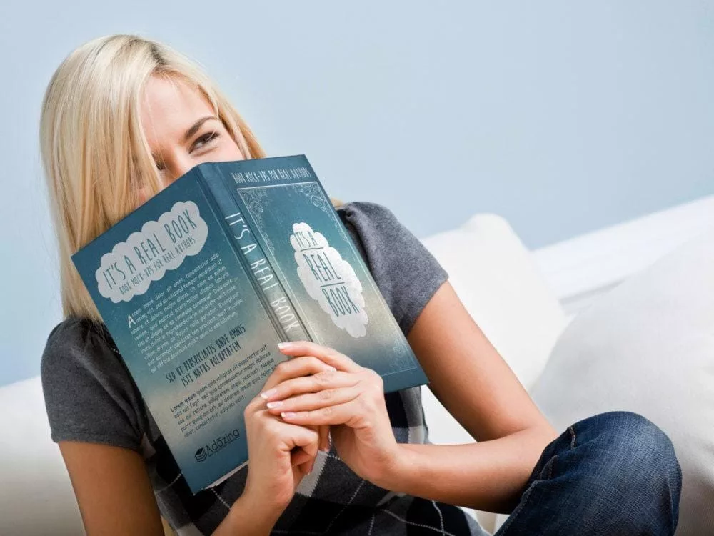 Real Book Mockup