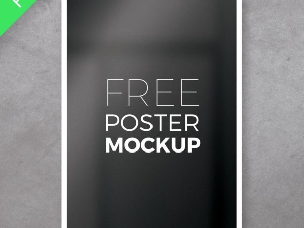 Free Multipurpose Photoshop Poster Mockup