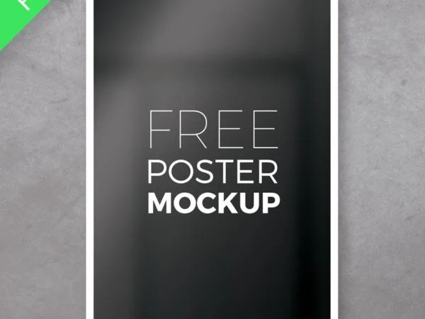 Free Multipurpose Photoshop Poster Mockup