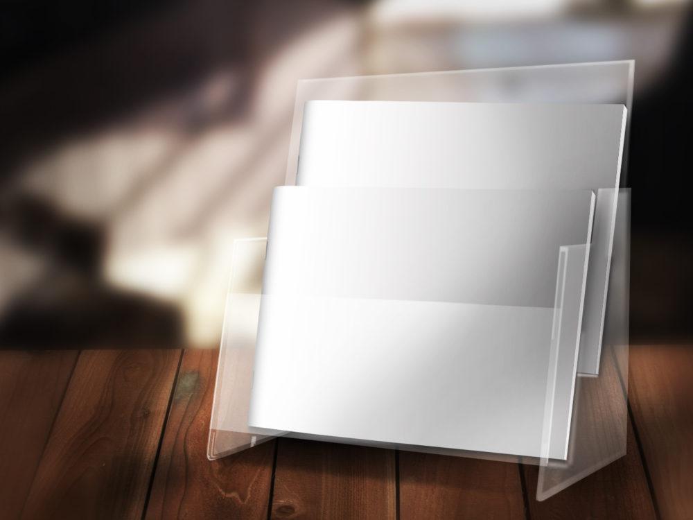 Set of Horizontal Brochure A5 Mockups
