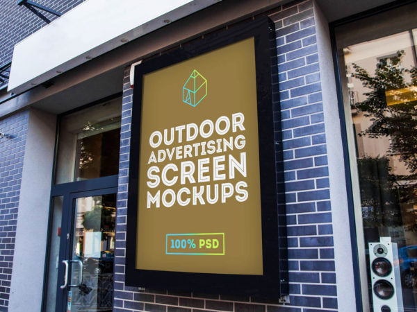 Free-Outdoor-Advertising-Screen-MockUp