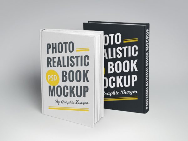 Hardcover Book Mockup