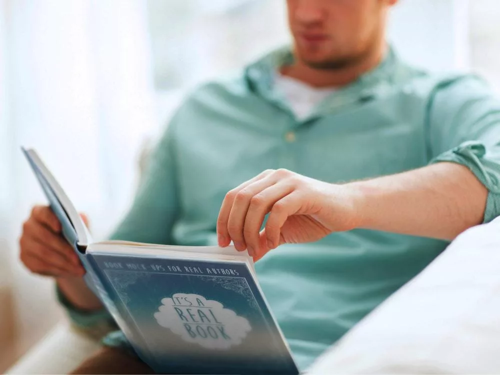Real Book Mockup
