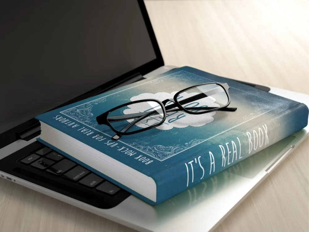 Real Book Mockup