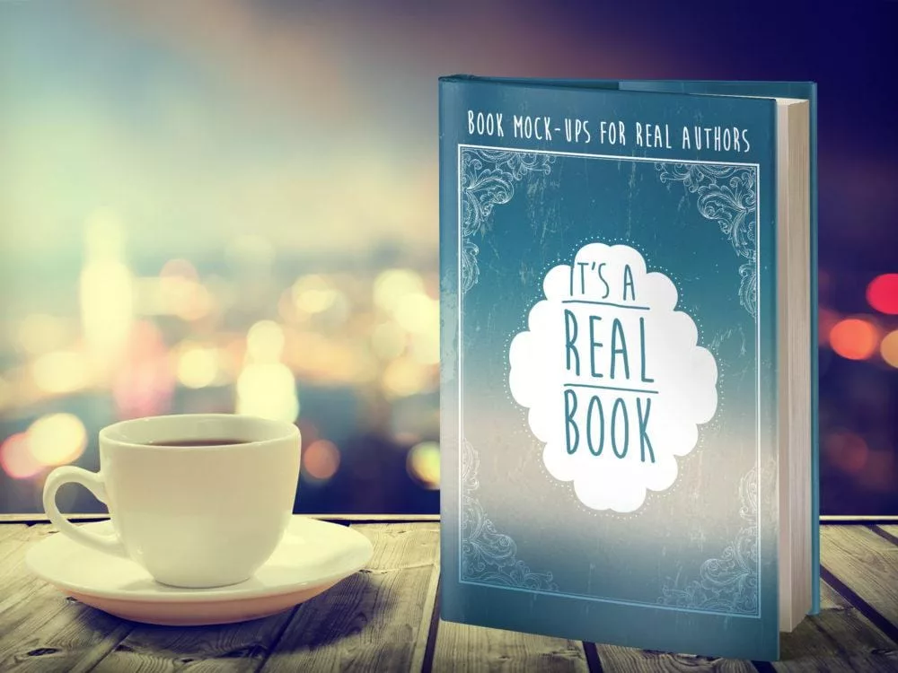 Real Book Mockup