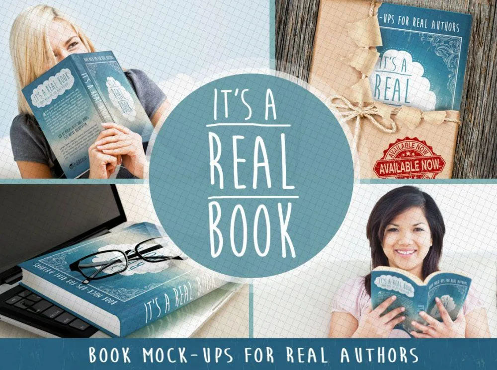 Real Book Mockup