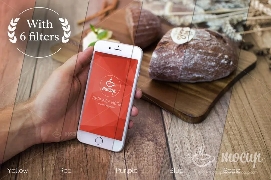Farm Breakfast iPhone 6 Mockup
