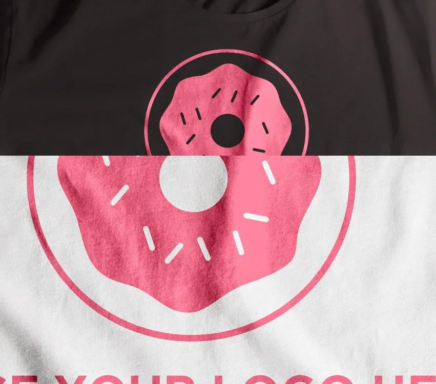 Colorful T-Shirt Mockup