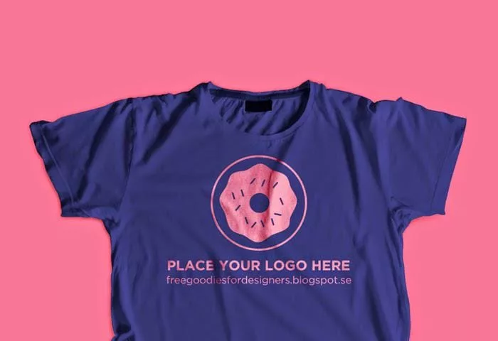 Colorful T-Shirt Mockup