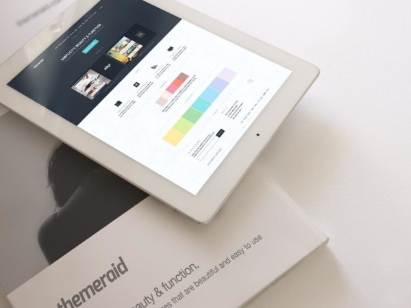 iPad and Magazine Mockup