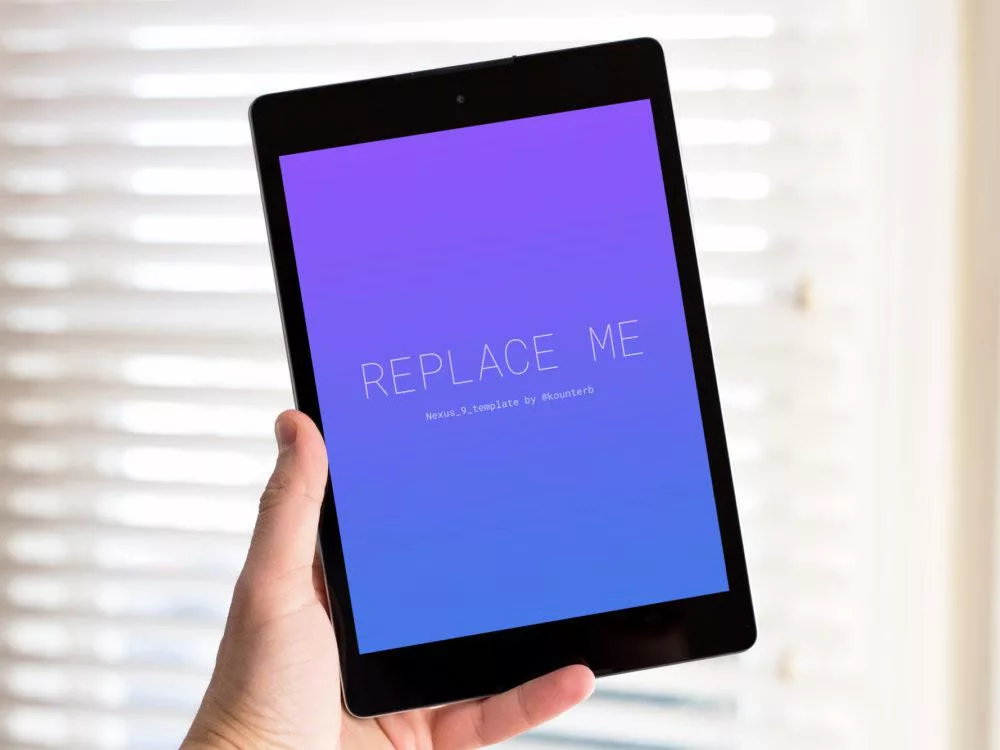 nexus 9 free mockup
