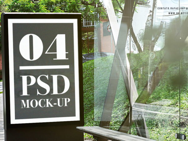 5 Advertising Free Mockup PSD