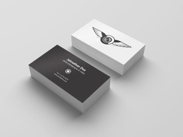 4 Business Card Free Mockups