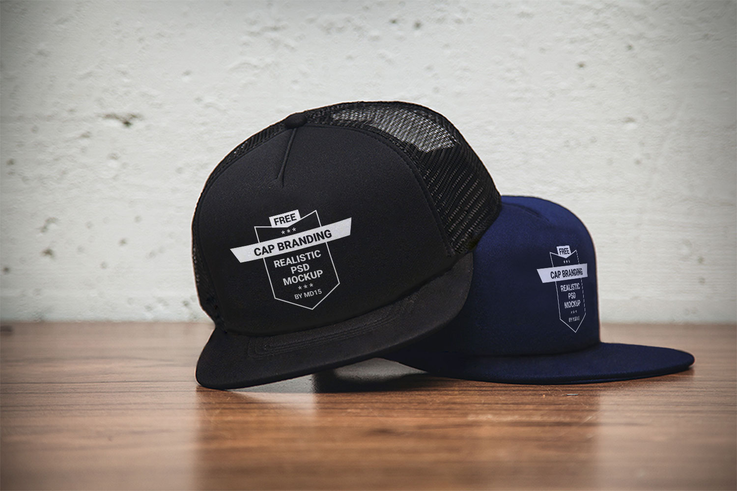 Download Cap Trucker Mockup Free - Snapback Trucker Cap mockup ...