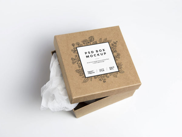 Cardboard-Box-PSD-Mockup