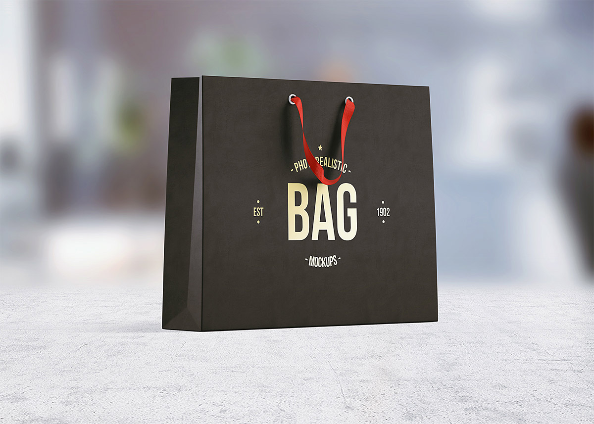 Download Free Shopping Bag Mockup Free Mockup