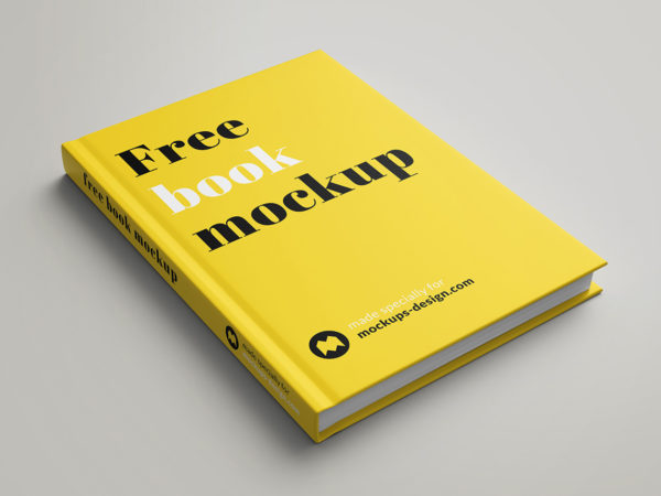 Free Book Mockup PSD