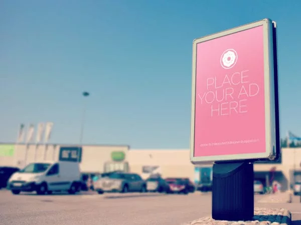 Free PSD City Outdoor Billboards Mockup