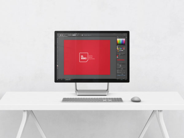 Free Microsoft Surface Studio Mockups