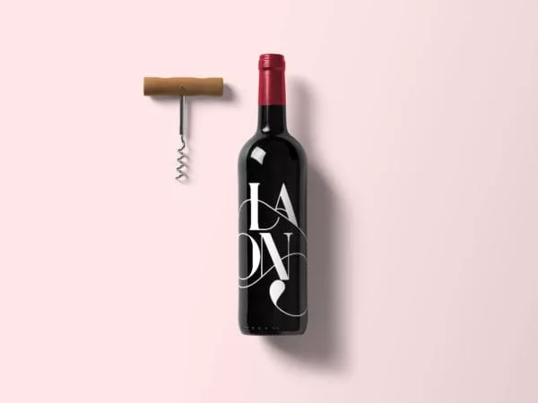 Wine Bottle Mockup