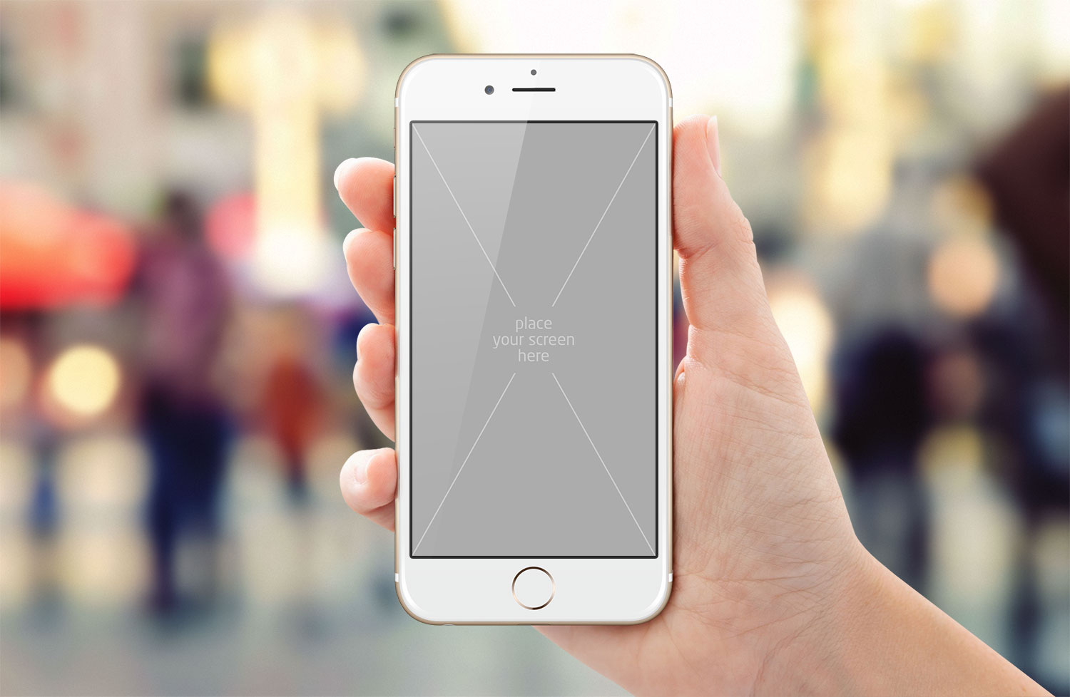 Download Free iPhone 6 / 6s Mockup / Black and White | Free Mockup