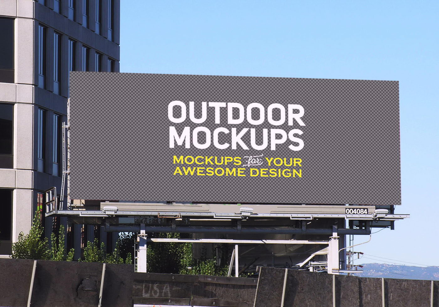 Download Outdoor advertising | Free Mockup