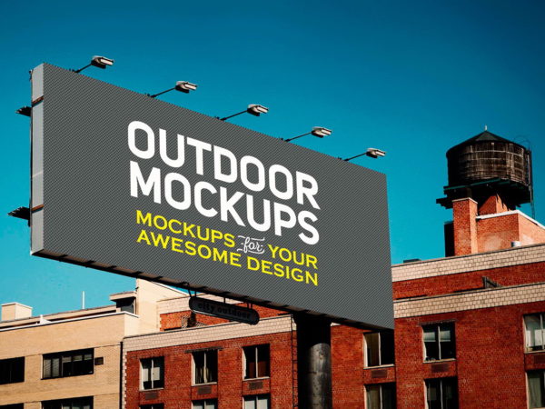 8 Billboards – Free PSD Mockups