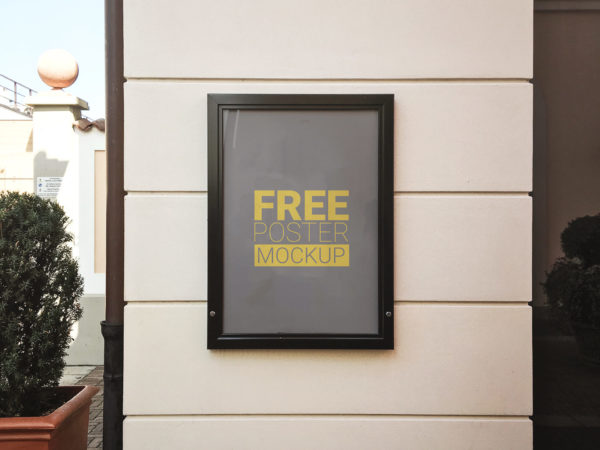 Poster 60x40cm – Free PSD Mockup