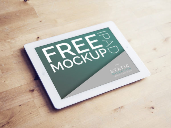 Apple iPad – Free PSD Mockups