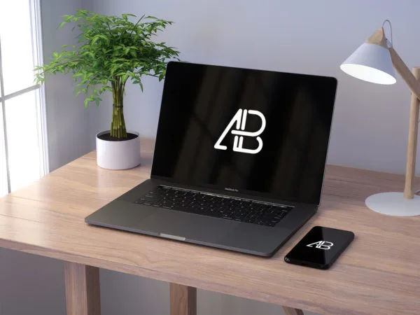 iPhone-8-and-2017-Macbook-Pro-Free-PSD-Mockup
