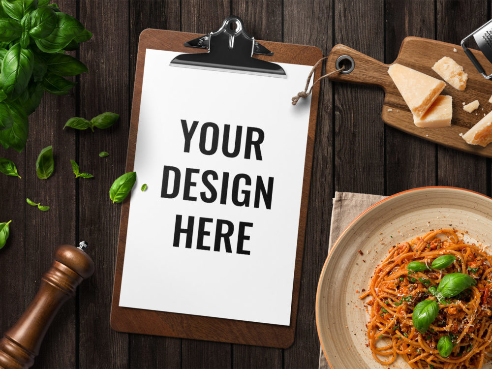 Download Kitchen Scene Free Psd Mockup Free Mockup