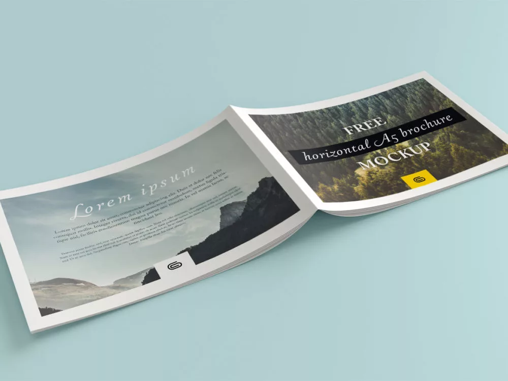 Landscape-brochure-Free-PSD-Mockup