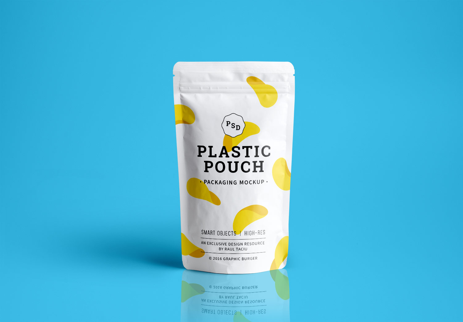 Download Plastic Pouch Packaging Free Psd Mockup Free Mockup
