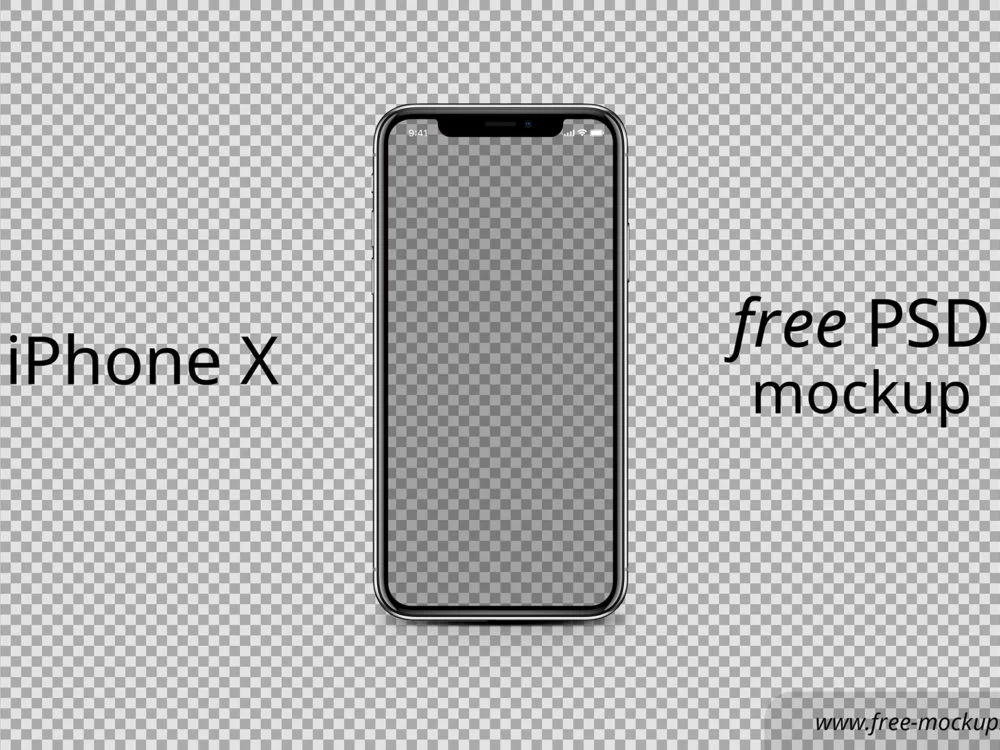 iPhone-X-with-Status-bar-icons-Free-PSD-Mockup