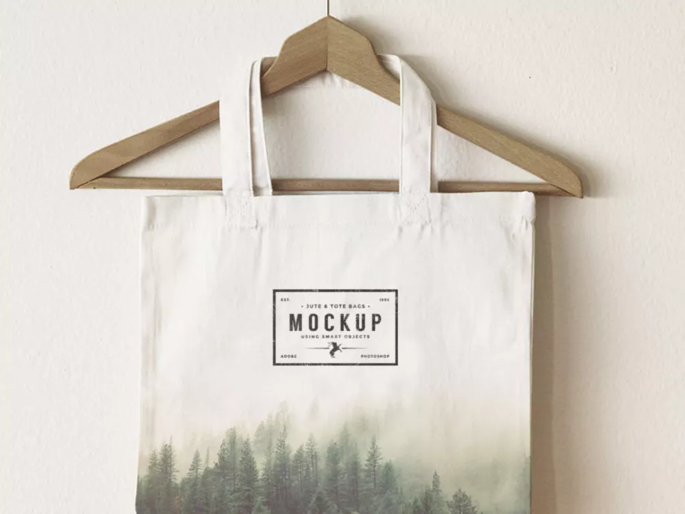 3 Bags Free PSD Mockup